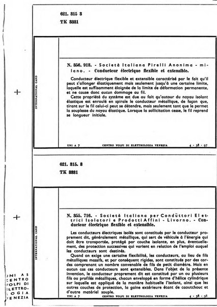 Bollettino del Centro Volpi di elettrologia