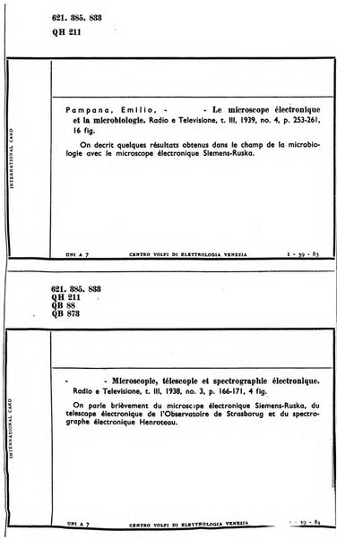 Bollettino del Centro Volpi di elettrologia