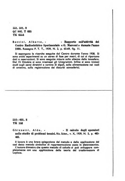 Bollettino del Centro Volpi di elettrologia