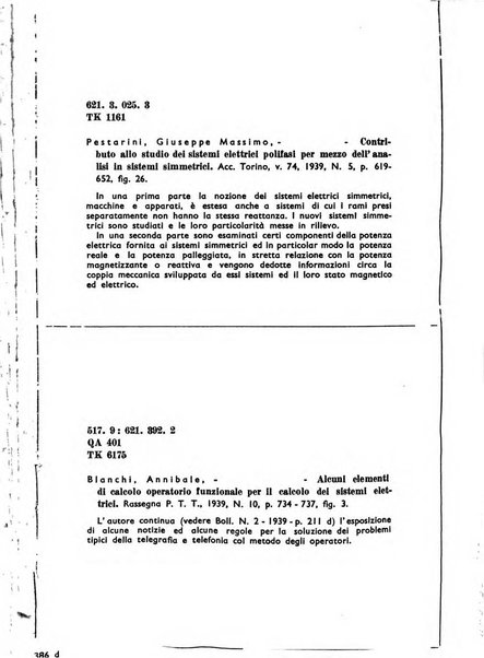 Bollettino del Centro Volpi di elettrologia