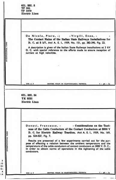 Bollettino del Centro Volpi di elettrologia