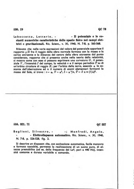 Bollettino del Centro Volpi di elettrologia