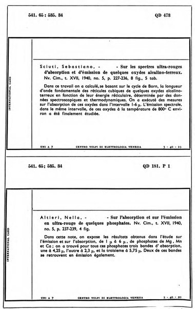 Bollettino del Centro Volpi di elettrologia