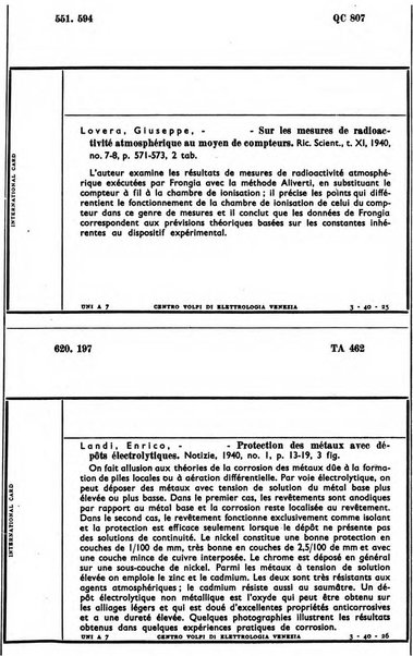 Bollettino del Centro Volpi di elettrologia