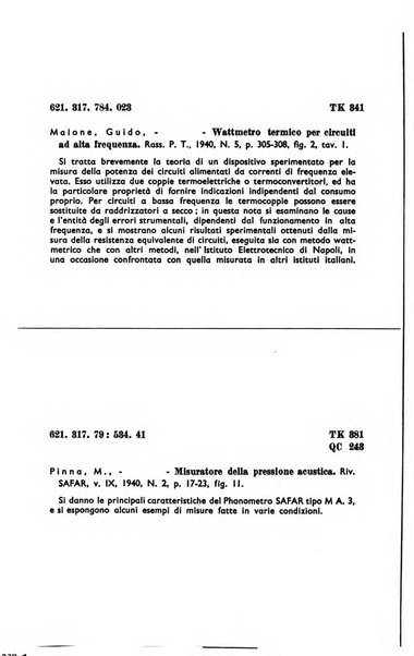 Bollettino del Centro Volpi di elettrologia