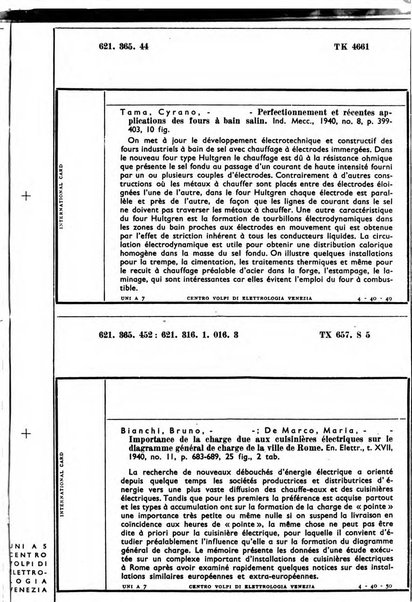 Bollettino del Centro Volpi di elettrologia