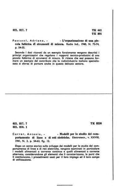 Bollettino del Centro Volpi di elettrologia