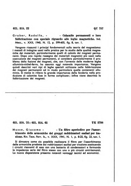 Bollettino del Centro Volpi di elettrologia