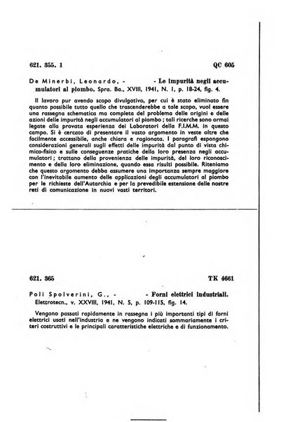 Bollettino del Centro Volpi di elettrologia