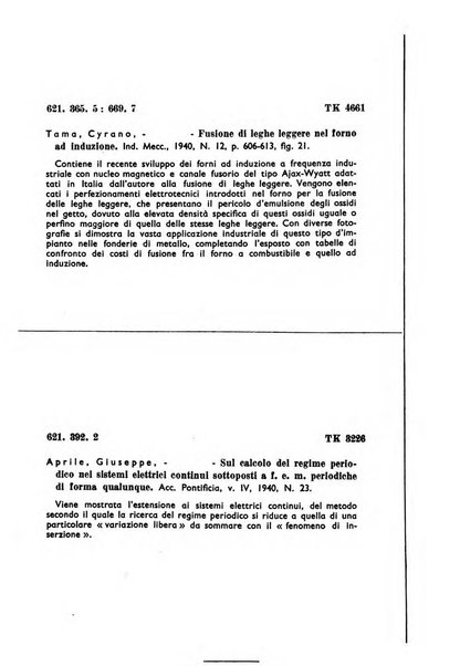 Bollettino del Centro Volpi di elettrologia