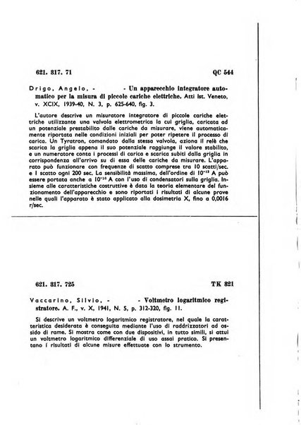 Bollettino del Centro Volpi di elettrologia