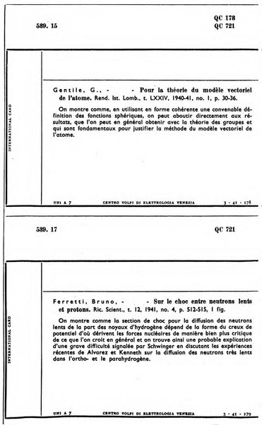 Bollettino del Centro Volpi di elettrologia