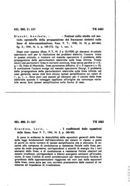 Bollettino del Centro Volpi di elettrologia