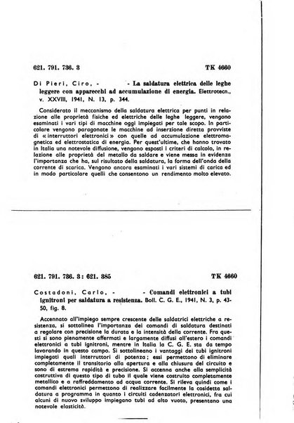 Bollettino del Centro Volpi di elettrologia