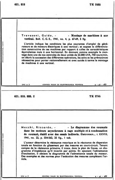 Bollettino del Centro Volpi di elettrologia