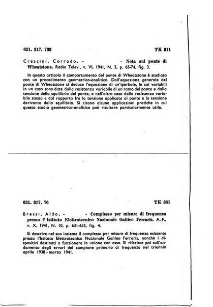 Bollettino del Centro Volpi di elettrologia