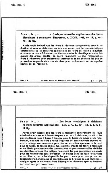 Bollettino del Centro Volpi di elettrologia