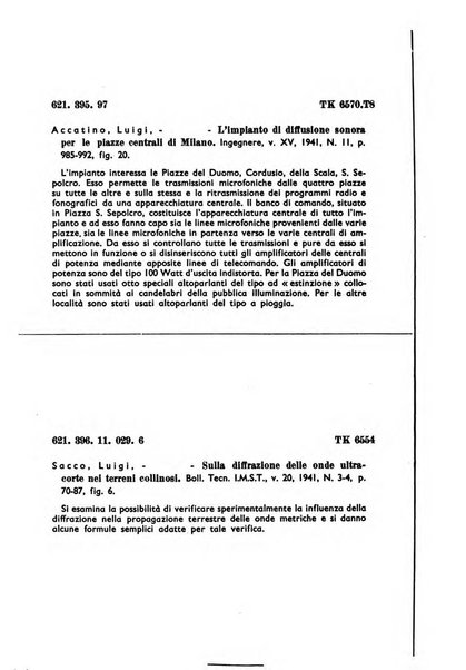 Bollettino del Centro Volpi di elettrologia