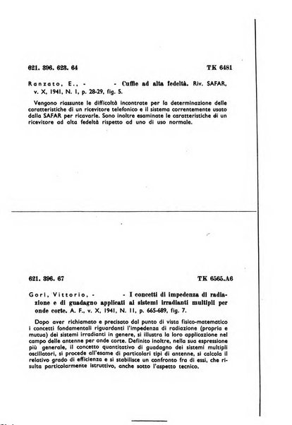 Bollettino del Centro Volpi di elettrologia