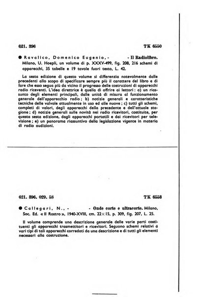 Bollettino del Centro Volpi di elettrologia