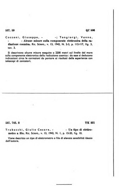 Bollettino del Centro Volpi di elettrologia