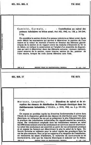 Bollettino del Centro Volpi di elettrologia