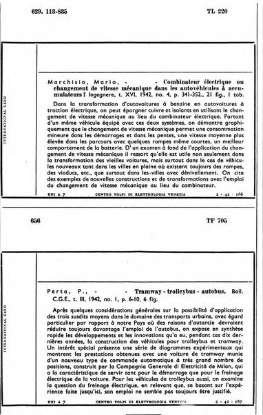 Bollettino del Centro Volpi di elettrologia