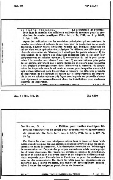 Bollettino del Centro Volpi di elettrologia