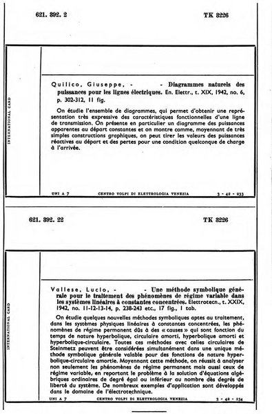 Bollettino del Centro Volpi di elettrologia