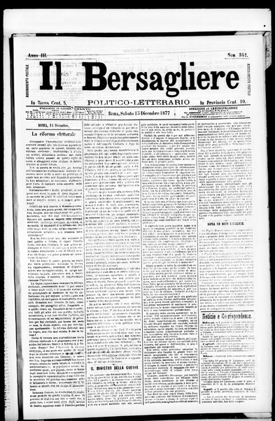 Il bersagliere