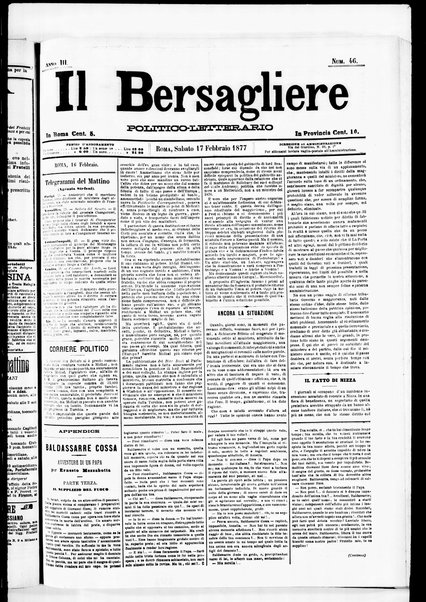 Il bersagliere