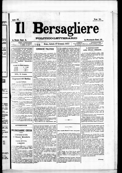 Il bersagliere