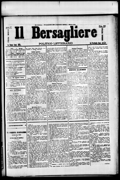 Il bersagliere