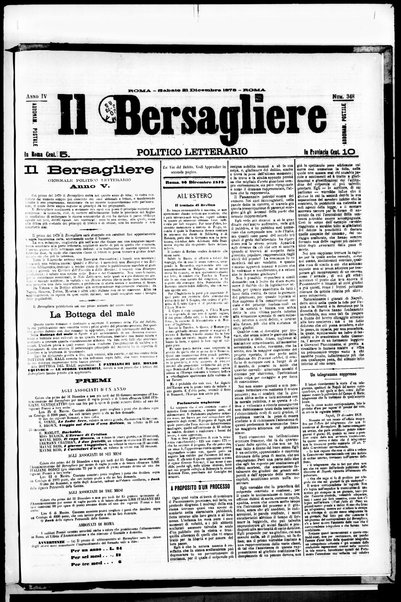 Il bersagliere