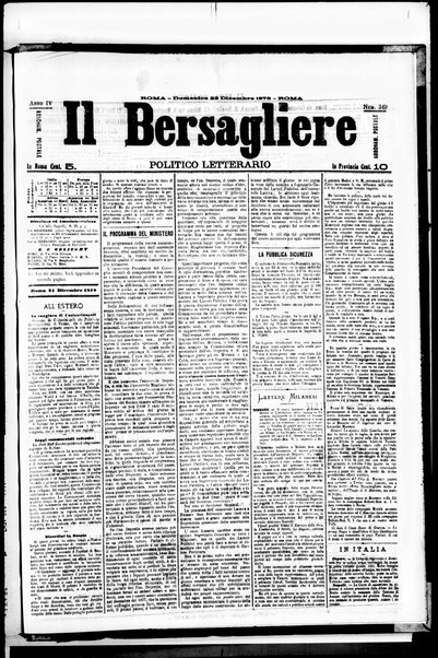 Il bersagliere