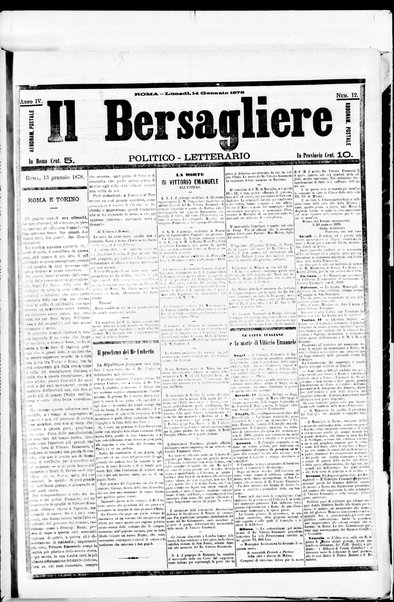 Il bersagliere