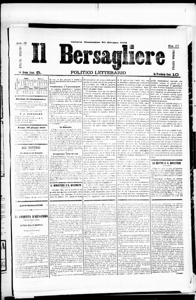 Il bersagliere