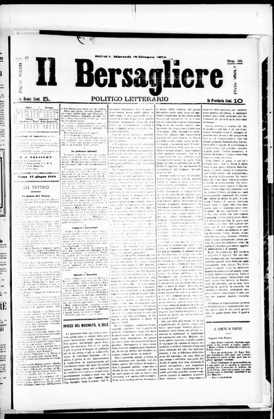 Il bersagliere