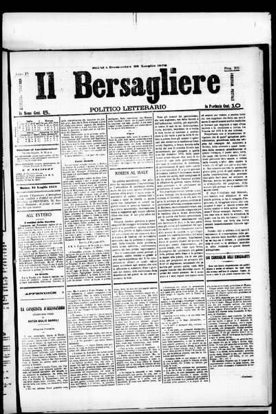 Il bersagliere
