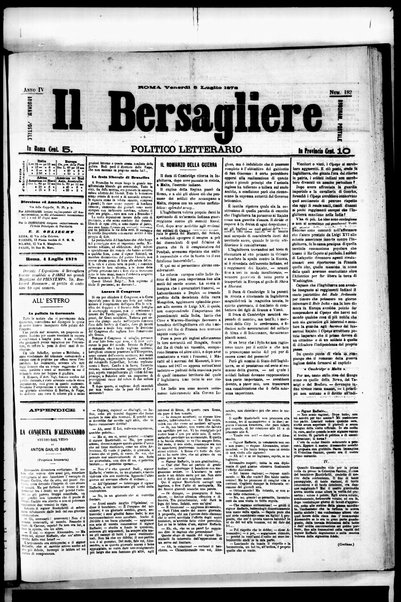 Il bersagliere