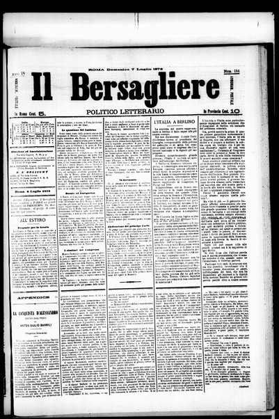 Il bersagliere