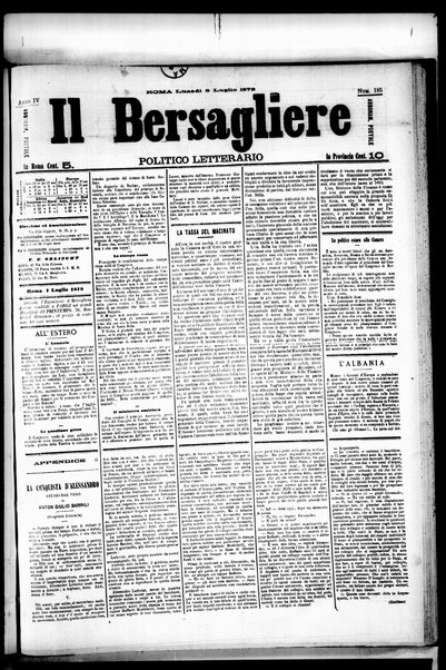 Il bersagliere