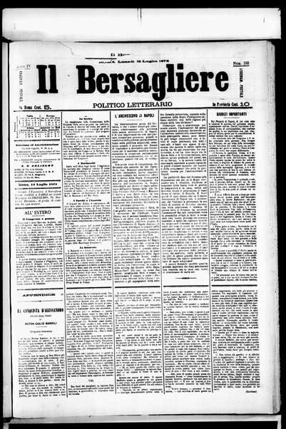 Il bersagliere