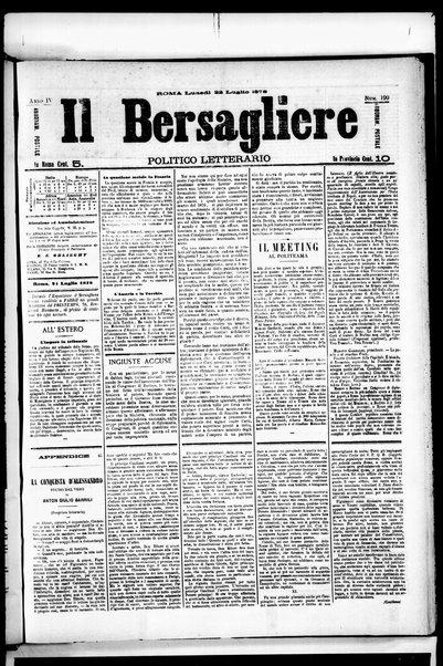 Il bersagliere