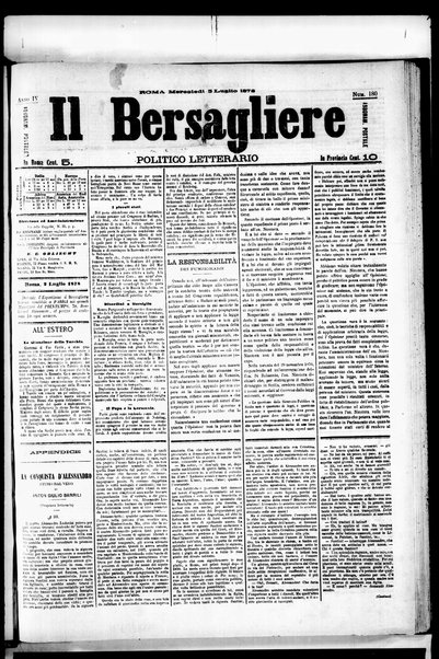 Il bersagliere