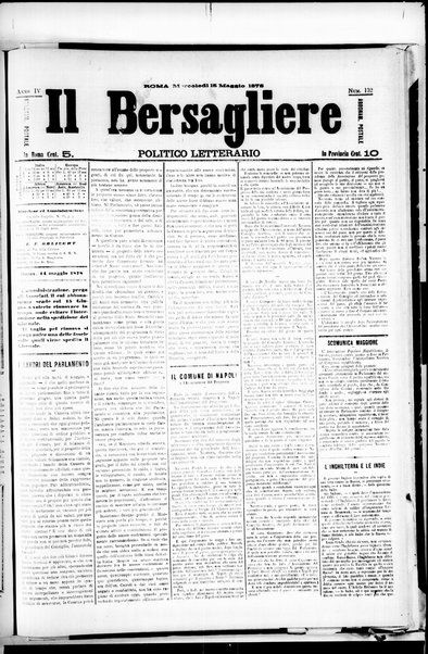 Il bersagliere