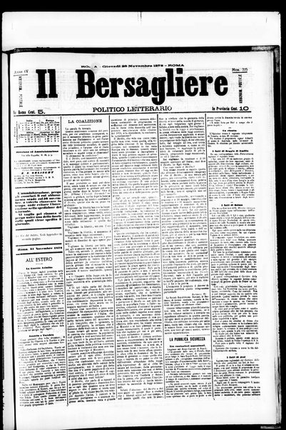 Il bersagliere