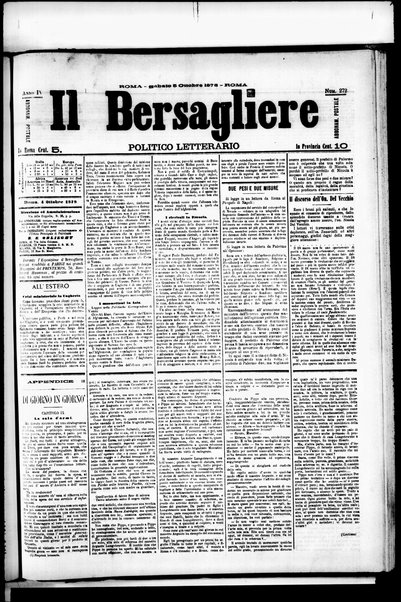 Il bersagliere