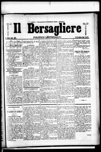 Il bersagliere