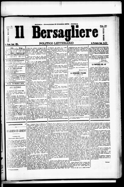 Il bersagliere